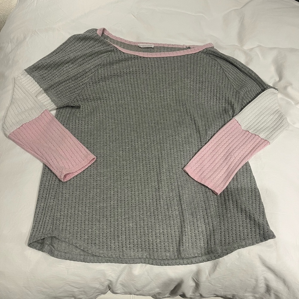 Colour block top